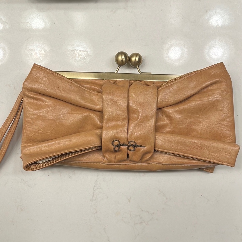 Jessica Simpson Bow Clutch